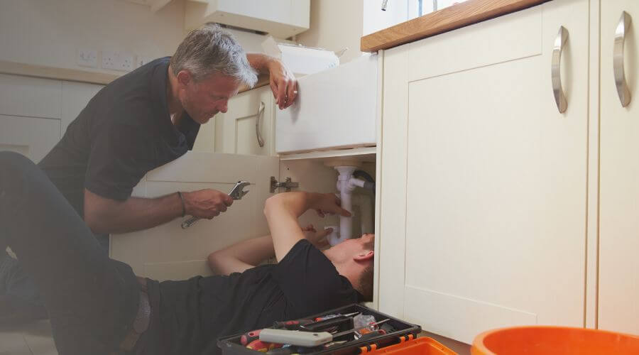 Crawl Space Pipe Repair in Byron, MI